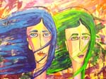 2014, stuermische zeiten, 60x80